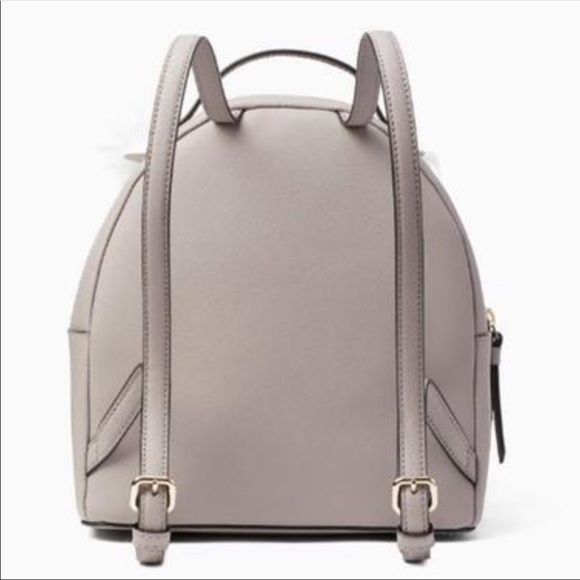🎀 Kate Spade ♠️ Owl Motif Leather Backpack - Picture 5 of 8